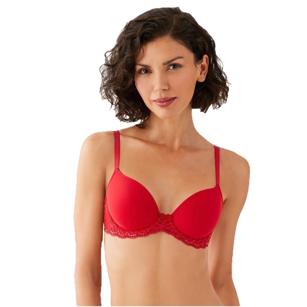 Wacoal La Femme Red Underwire Contour Bra 853117 Sz 32 DDD  NWT